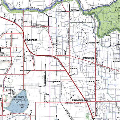 Getlost Map 7527-7627 NYAH-SWAN HILL Victoria Topographic Map V16b 1:75,000 Preview 2