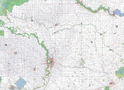 Dookie Map Getlost Map 7925-8025 SHEPPARTON-DOOKIE Victoria Topographic Map V16b 1 ...