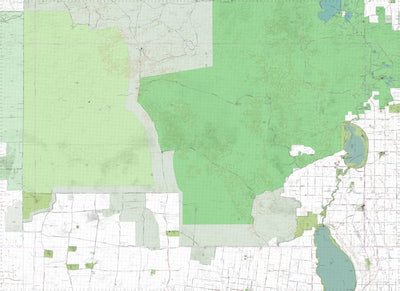 Getlost Map 7126-7226 WALLOWA-ALBACUTYA Victoria Topographic Map V16b 1:75,000 Preview 1