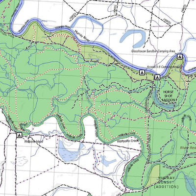 Getlost Map 7129-7229 LINDSAY-WENTWORTH Victoria Topographic Map V16b 1:75,000 Preview 3