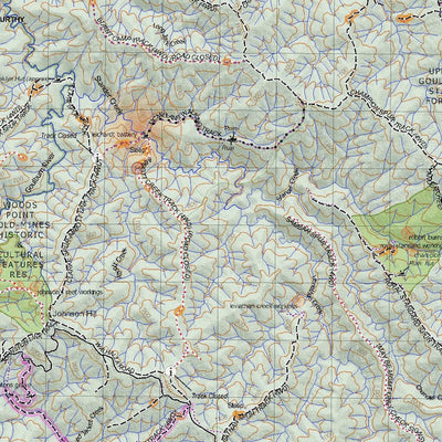 Getlost Map 8122-8222 MATLOCK-MAFFRA Victoria Topographic Map V16b 1:75,000 Preview 3
