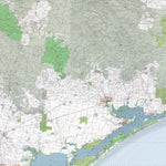 Getlost Map 8322-8422 STRATFORDBAIRNSDALE Victoria Topographic Map V16b 1:75,000 Preview 1