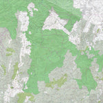Getlost Map 8523-8623 MURRINDAL-BENDOC Victoria Topographic Map V16b 1:75,000 Preview 1