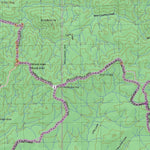 Getlost Map 8523-8623 MURRINDAL-BENDOC Victoria Topographic Map V16b 1:75,000 Preview 2
