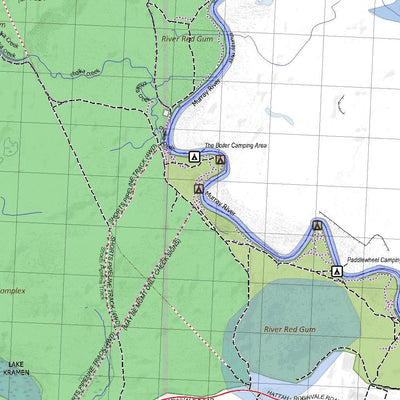 Getlost Map 7328-7428 NOWINGI-ROBINVALE Victoria Topographic Map V16b 1:75,000 Preview 2