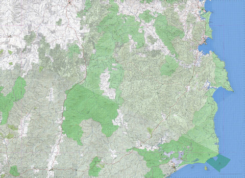 Getlost Map 8723-8823 CRAIGIE-EDEN Victoria Topographic Map V16b 1:75,000 Preview 1