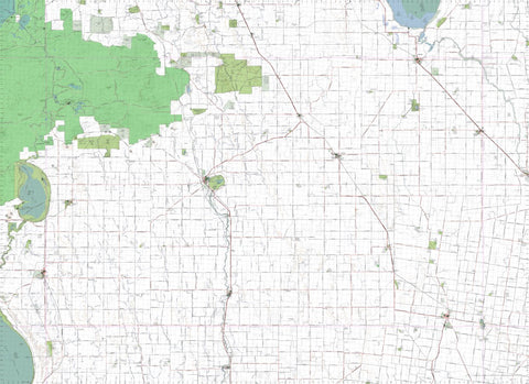 Getlost Map 7326-7426 HOPETOUN-BIRCHIP Victoria Topographic Map V16b 1:75,000 Preview 1