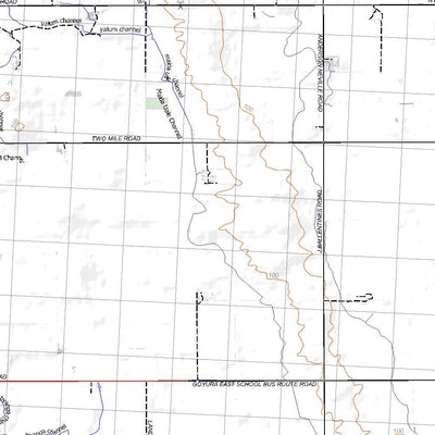 Getlost Map 7326-7426 HOPETOUN-BIRCHIP Victoria Topographic Map V16b 1:75,000 Preview 2