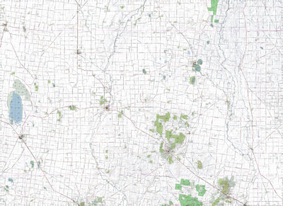 Getlost Map 7525-7625 CHARLTON-WEDDERBURN Victoria Topographic Map V16b 1:75,000 Preview 1