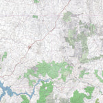 Getlost Map 8326-8426 HOLBROOK-ROSEWOOD Victoria Topographic Map V16b 1:75,000 Preview 1