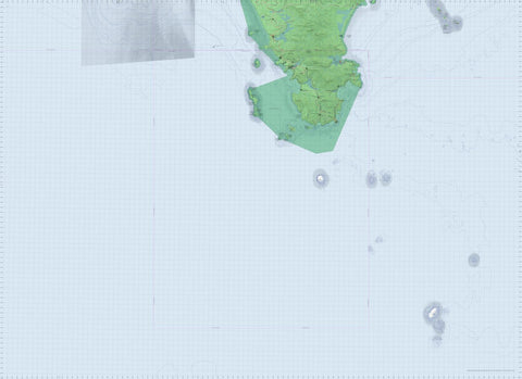 Getlost Map 8119 WILSONS PROMONTORY Victoria Topographic Map V16b 1:75,000 Preview 1