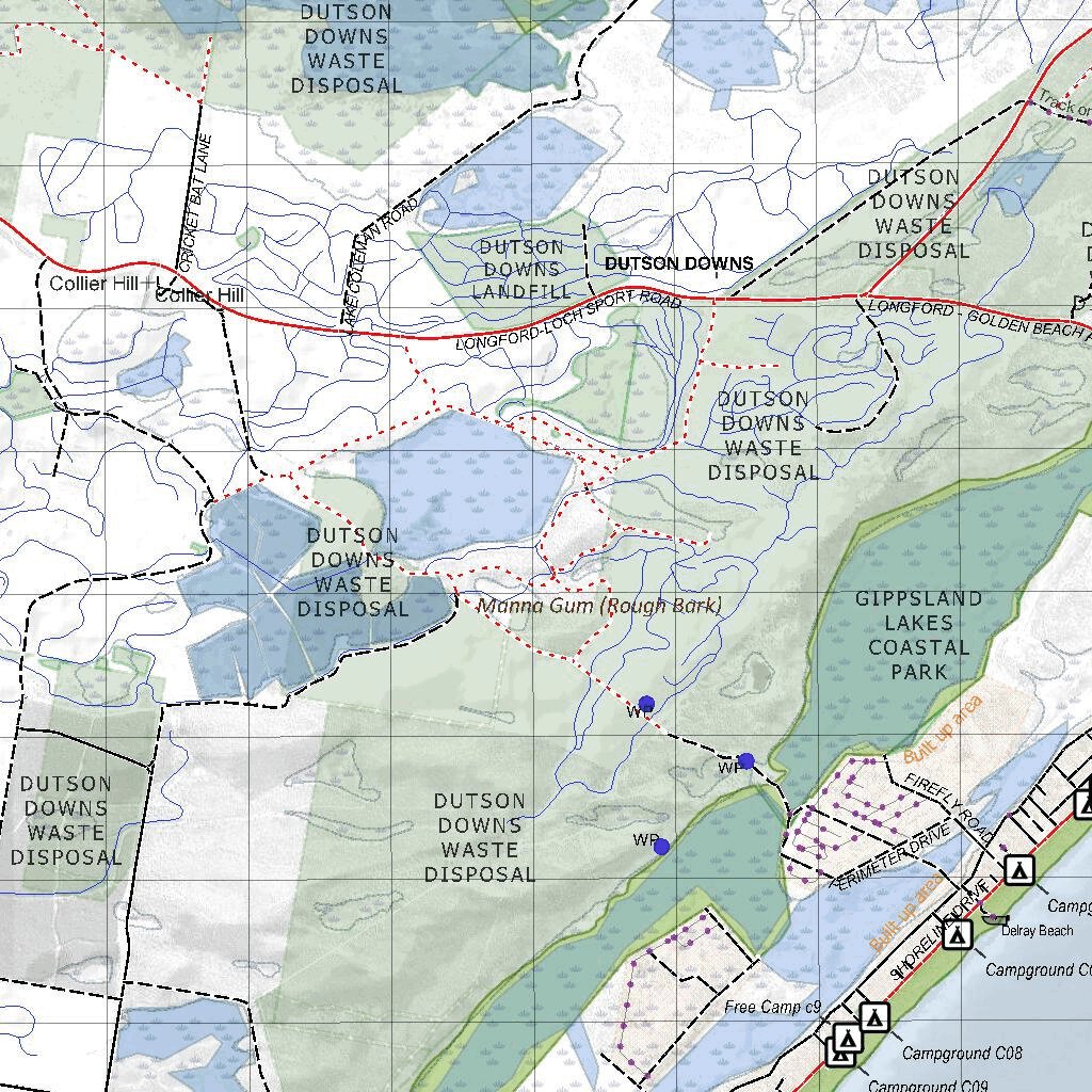Toppo Graph Getlost Map 8321-8421 SALE-STOCKYARD Victoria Topographic Map V16b 1: ...