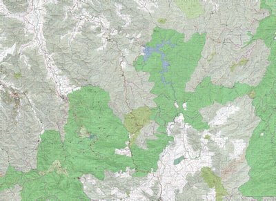 Getlost Map 8324-8424 BOGONG-BENAMBRA Victoria Topographic Map V16b 1:75,000 Preview 1