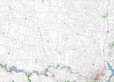 Getlost Map 8126-8226 BURAJA-WALBUNDRIE Victoria Topographic Map V16b 1:75,000 Preview 1