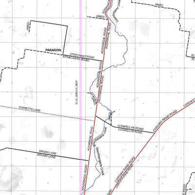 Getlost Map 8126-8226 BURAJA-WALBUNDRIE Victoria Topographic Map V16b 1:75,000 Preview 2