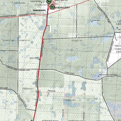 Getlost Map 7022 GAMBIER Victoria Topographic Map V16b 1:75,000 Preview 3