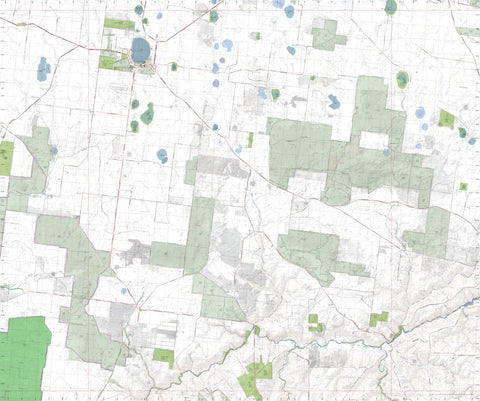 Getlost Map 7123-1 EDENHOPE Victoria Topographic Map V16b 1:25,000 Preview 1