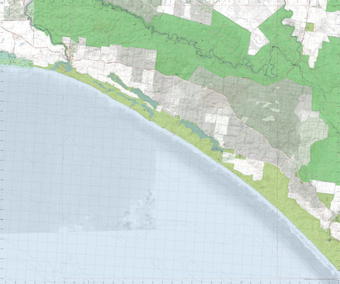 Getlost Map 7121-4 NELSON Victoria Topographic Map V16b 1:25,000 Preview 1