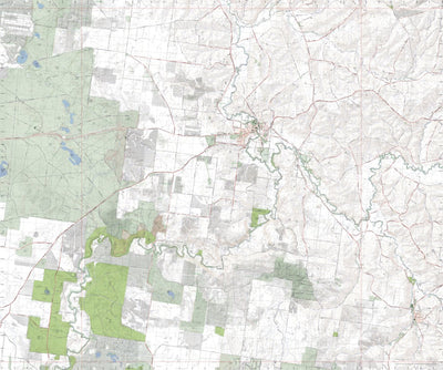 Getlost Map 7122-1 CASTERTON Victoria Topographic Map V16b 1:25,000 Preview 1