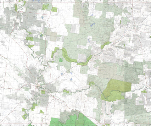 Getlost Map 7122-2 DARTMOOR Victoria Topographic Map V16b 1:25,000 Preview 1