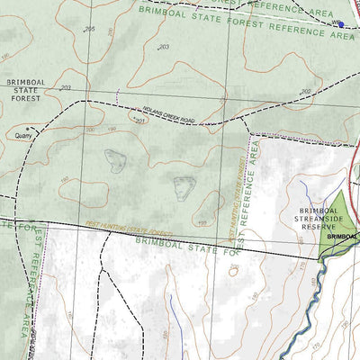Getlost Map 7123-2 CHETWYND Victoria Topographic Map V16b 1:25,000 Preview 2
