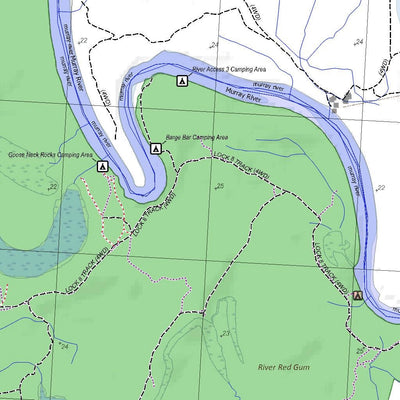 Getlost Map 7129-1 MULLROO Victoria Topographic Map V16b 1:25,000 Preview 2
