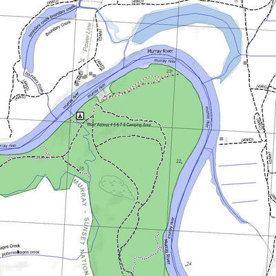 Getlost Map 7129-1 MULLROO Victoria Topographic Map V16b 1:25,000 Preview 3