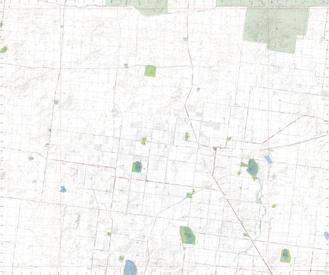 Getlost Map 7125-1 YANAC Victoria Topographic Map V16b 1:25,000 Preview 1