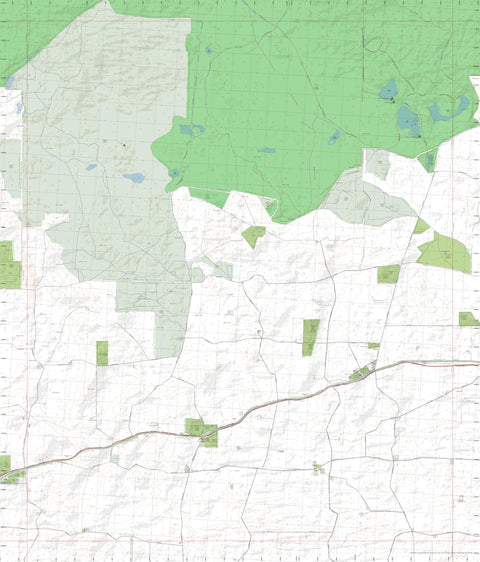 Getlost Map 7227-4 BOINKA Victoria Topographic Map V16b 1:25,000 Preview 1