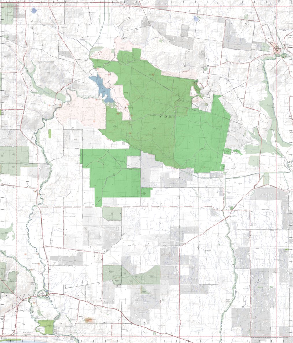 Getlost Map 7221-1 BESSIEBELLE Victoria Topographic Map V16b 1:25,000 ...
