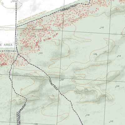 Getlost Map 7127-3 MURRAYVILLE Victoria Topographic Map V16b 1:25,000 Preview 3
