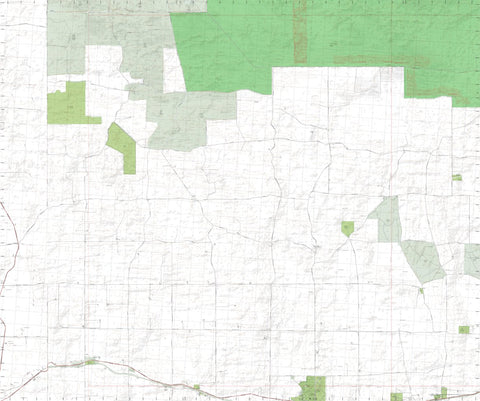 Getlost Map 7127-4 MULCRA Victoria Topographic Map V16b 1:25,000 Preview 1