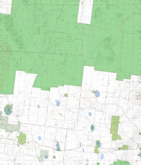 Getlost Map 7224-4 NURCOUNG Victoria Topographic Map V16b 1:25,000 Preview 1