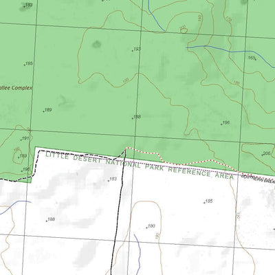 Getlost Map 7224-4 NURCOUNG Victoria Topographic Map V16b 1:25,000 Preview 2