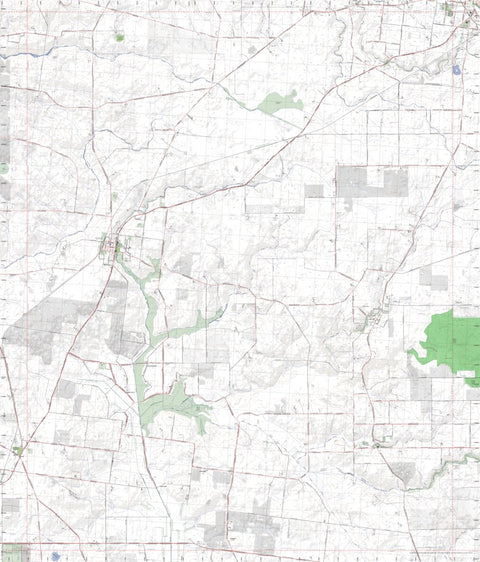Getlost Map 7222-2 BRANXHOLME Victoria Topographic Map V16b 1:25,000 Preview 1