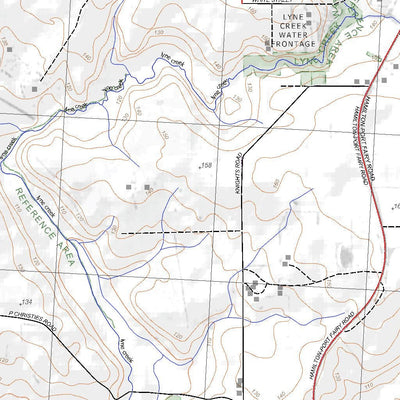 Getlost Map 7222-2 BRANXHOLME Victoria Topographic Map V16b 1:25,000 Preview 3