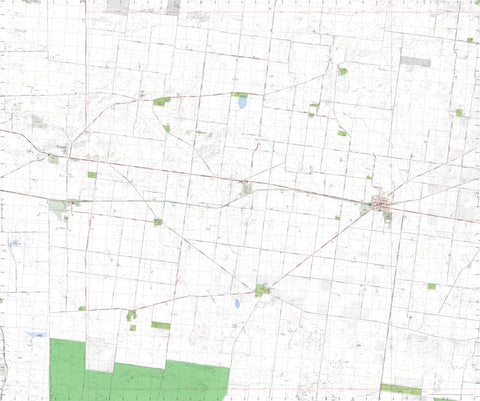 Getlost Map 7125-3 KANIVA Victoria Topographic Map V16b 1:25,000 Preview 1