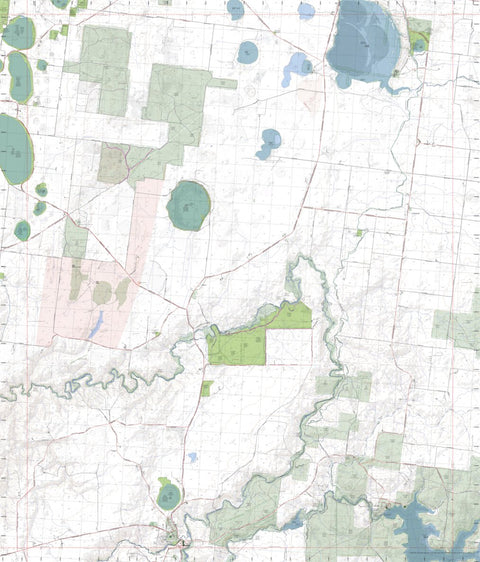 Getlost Map 7223-1 BALMORAL Victoria Topographic Map V16b 1:25,000 Preview 1
