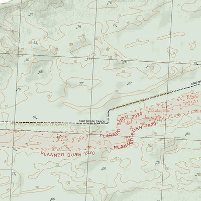 Getlost Map 7127-2 DANYO Victoria Topographic Map V16b 1:25,000 Preview 3