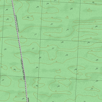 Getlost Map 7228-1 GOONEGUL Victoria Topographic Map V16b 1:25,000 Preview 3