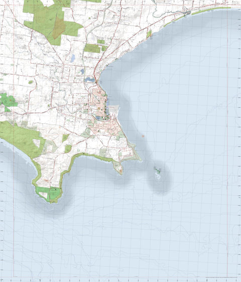 Getlost Map 7221-3 PORTLAND Victoria Topographic Map V16b 1:25,000 Preview 1