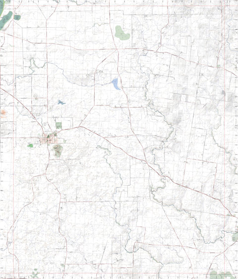 Getlost Map 7322-2 PENSHURST Victoria Topographic Map V16b 1:25,000 Preview 1