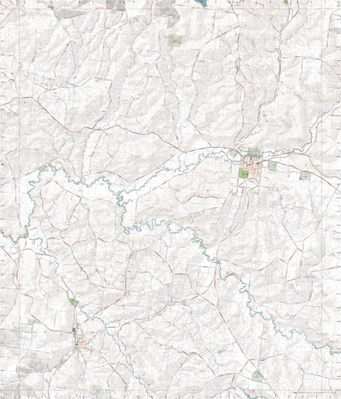 Getlost Map 7222-4 COLERAINE Victoria Topographic Map V16b 1:25,000 Preview 1