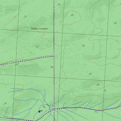 Getlost Map 7129-4 LINDSAY Victoria Topographic Map V16b 1:25,000 Preview 3