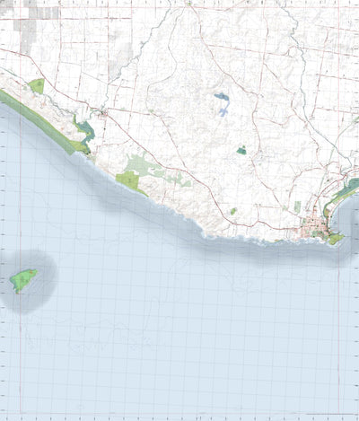 Getlost Map 7321-3 PORT FAIRY Victoria Topographic Map V16b 1:25,000 Preview 1