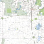 Getlost Map 7329-3 RED CLIFFS Victoria Topographic Map V16b 1:25,000 Preview 1