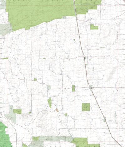 Getlost Map 7327-2 TEMPY Victoria Topographic Map V16b 1:25,000 Preview 1