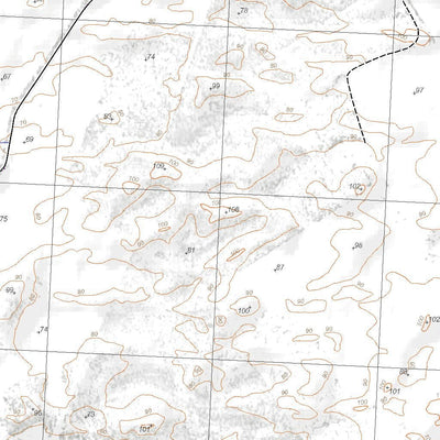 Getlost Map 7327-2 TEMPY Victoria Topographic Map V16b 1:25,000 Preview 3