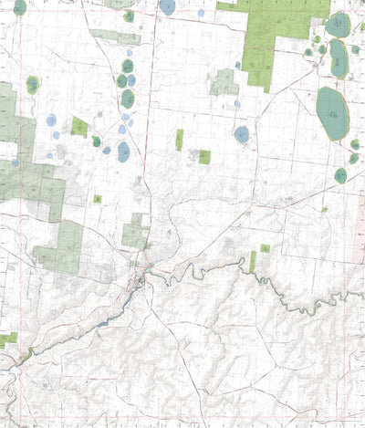 Getlost Map 7223-4 HARROW Victoria Topographic Map V16b 1:25,000 Preview 1