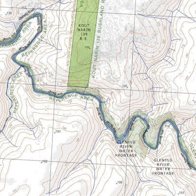 Getlost Map 7223-4 HARROW Victoria Topographic Map V16b 1:25,000 Preview 3